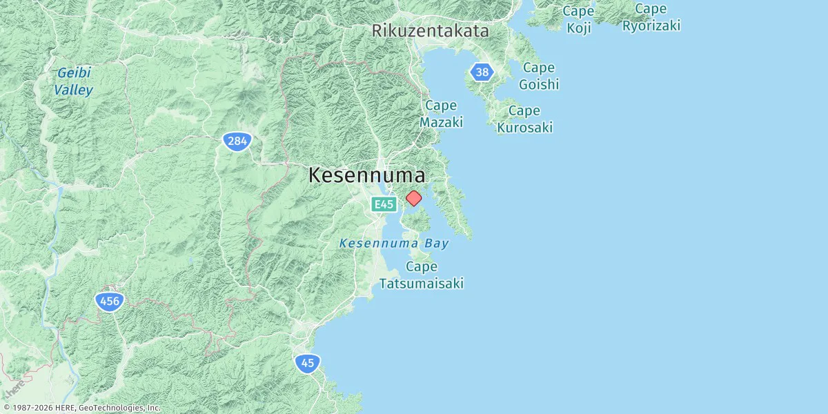 Map preview for Kesennuma