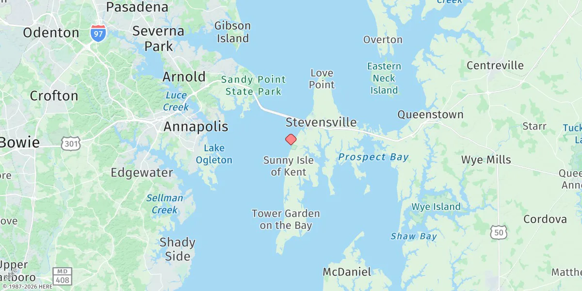 Map preview for Matapeake, Kent Island