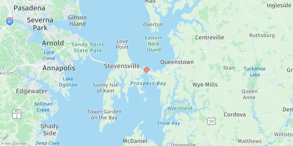 Map preview for Kent Island Narrows