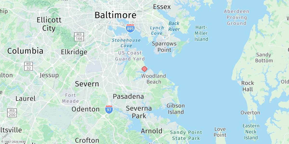 Map preview for Stony Creek