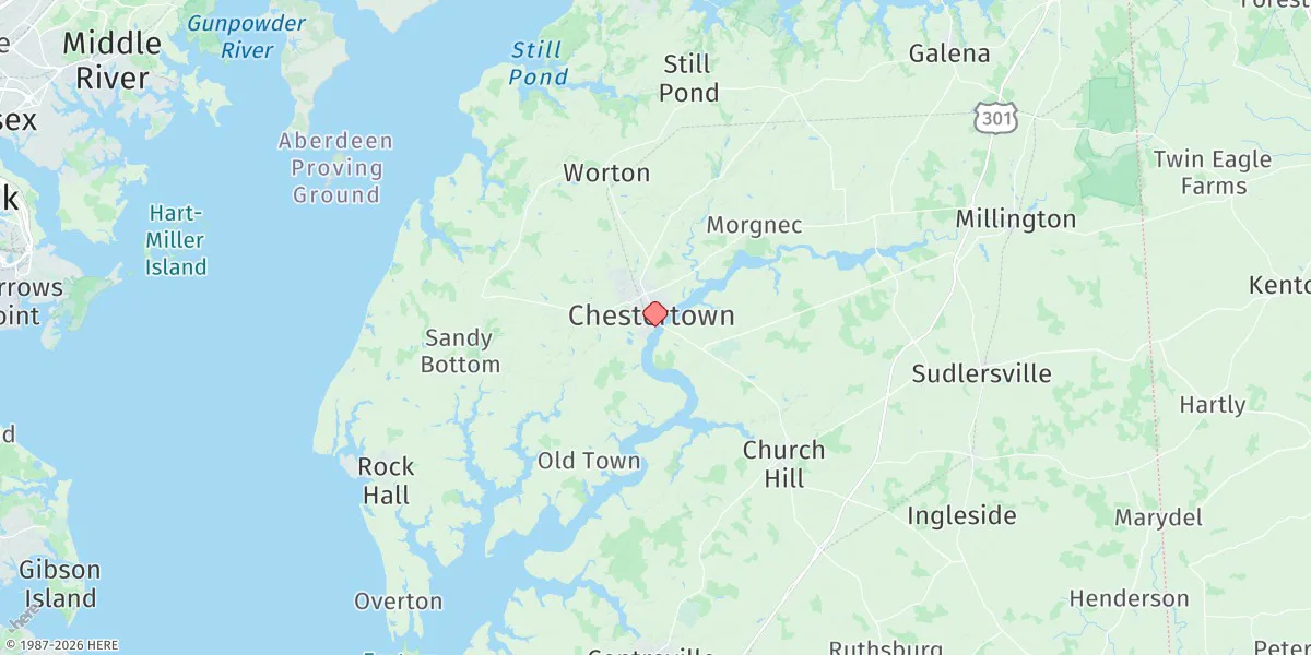 Map preview for Chestertown