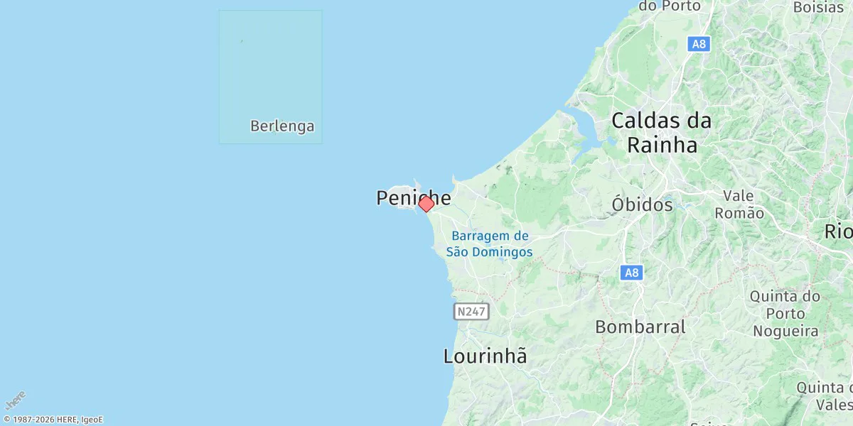 Map preview for Peniche