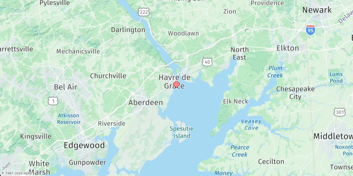 Map preview for Havre De Grace