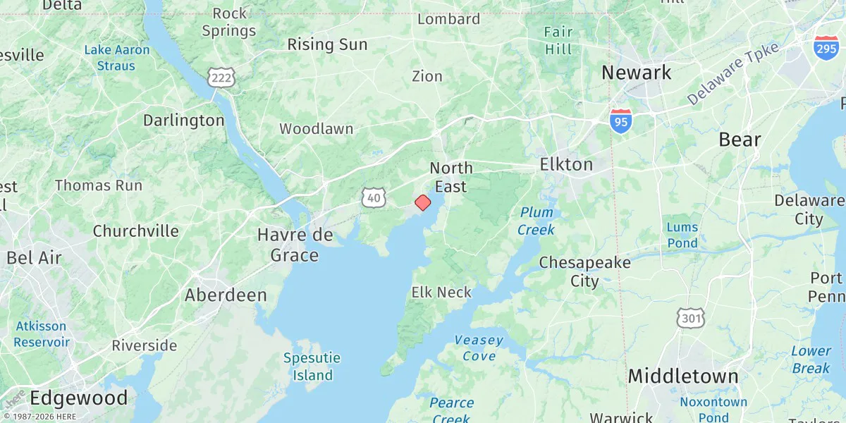 Map preview for Charlestown, Northeast River