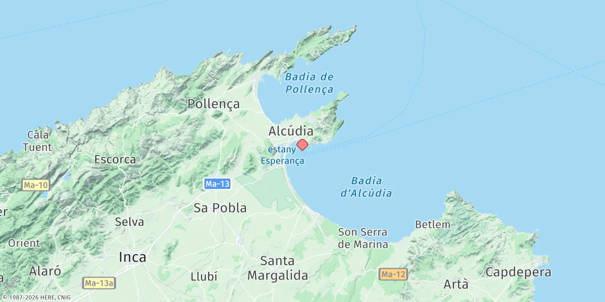 Map preview for Alcudia