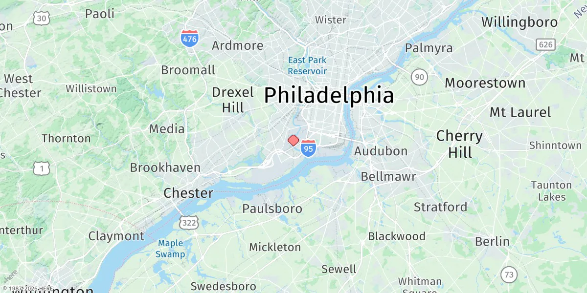 Map preview for Penrose Avenue Bridge