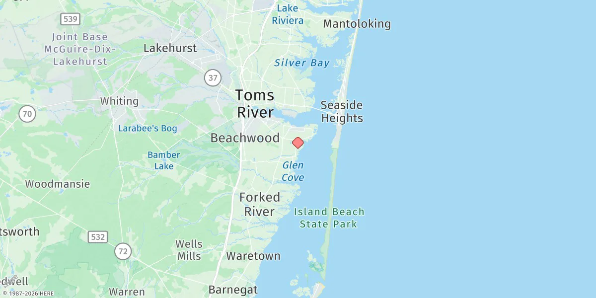 Map preview for Sloop Creek
