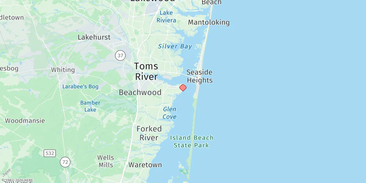 Map preview for Barnegat Pier