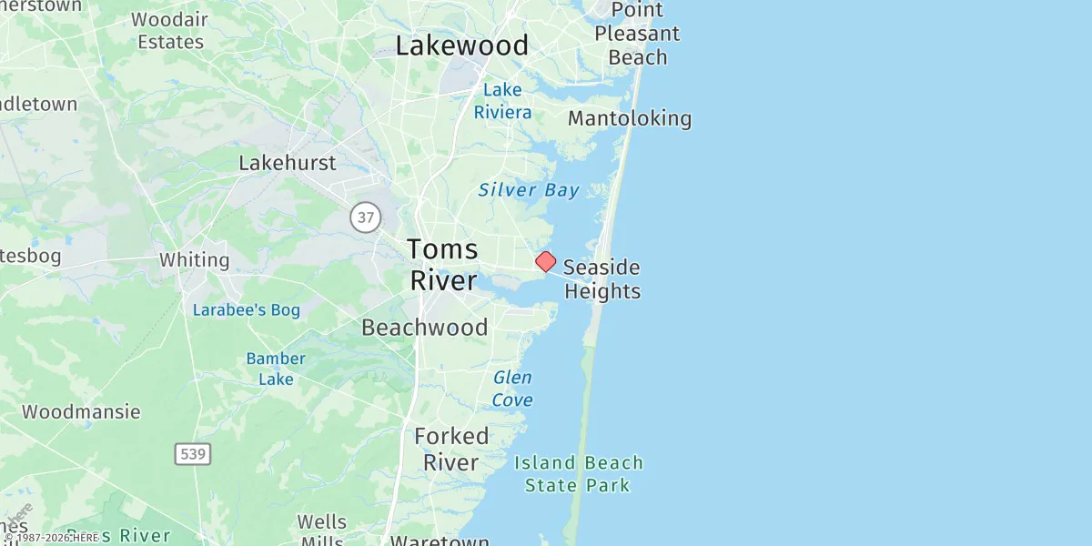 Map preview for Coates Point