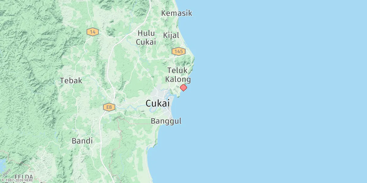 Map preview for Tanjung Berhala