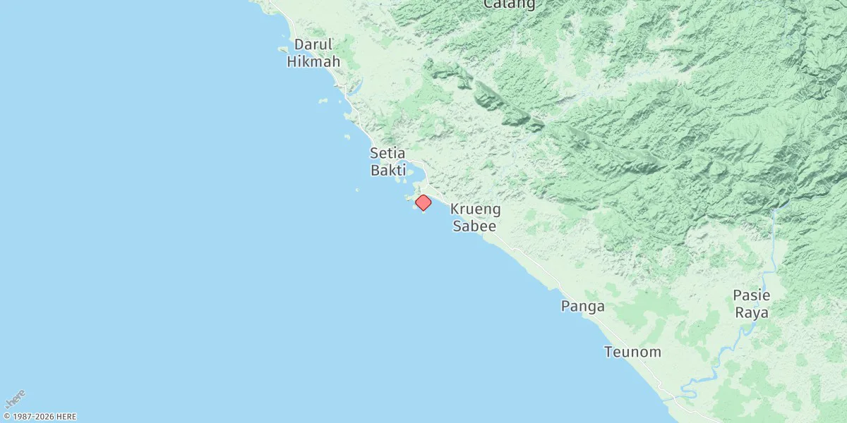 Map preview for Calang