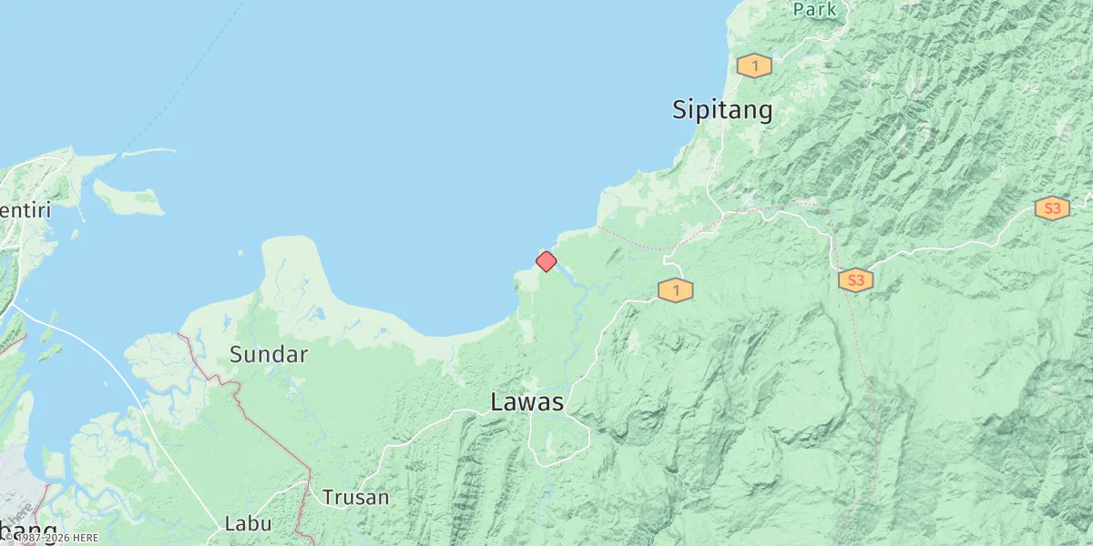 Map preview for Kuala Lawas