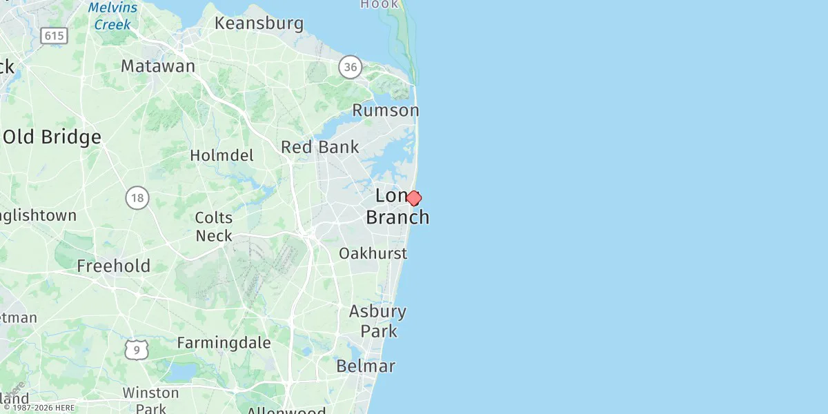 Map preview for Long Branch (Fishing Pier)