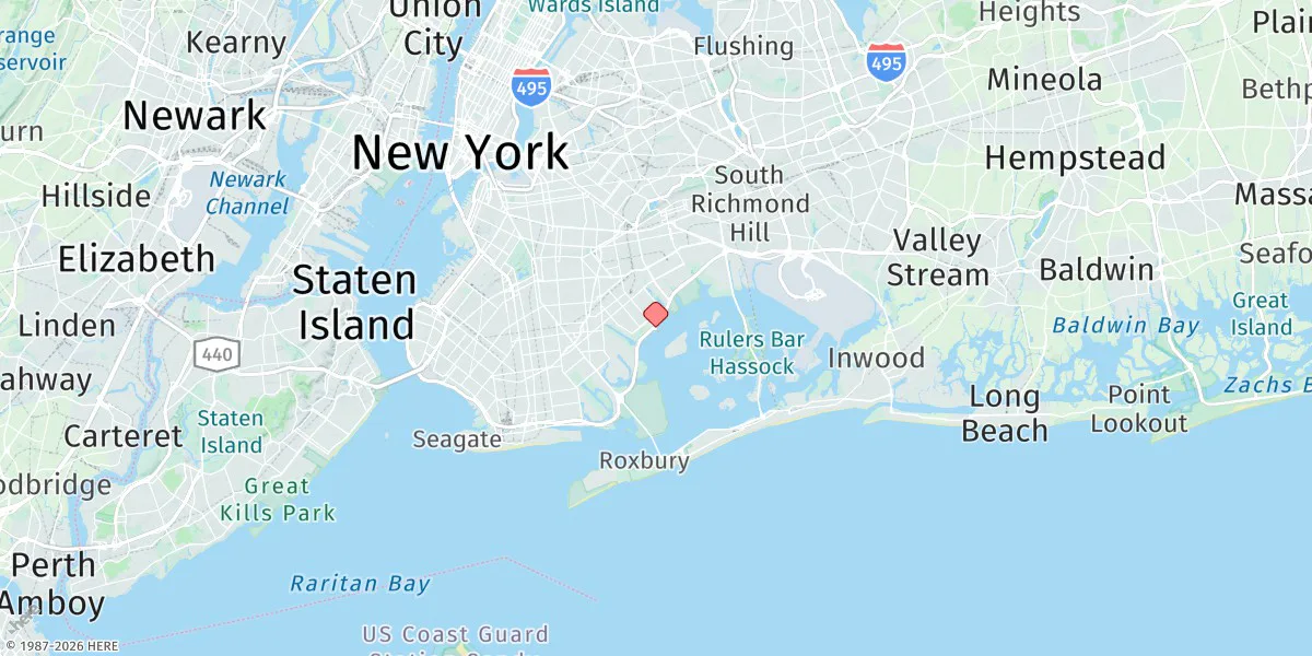 Map preview for Canarsie