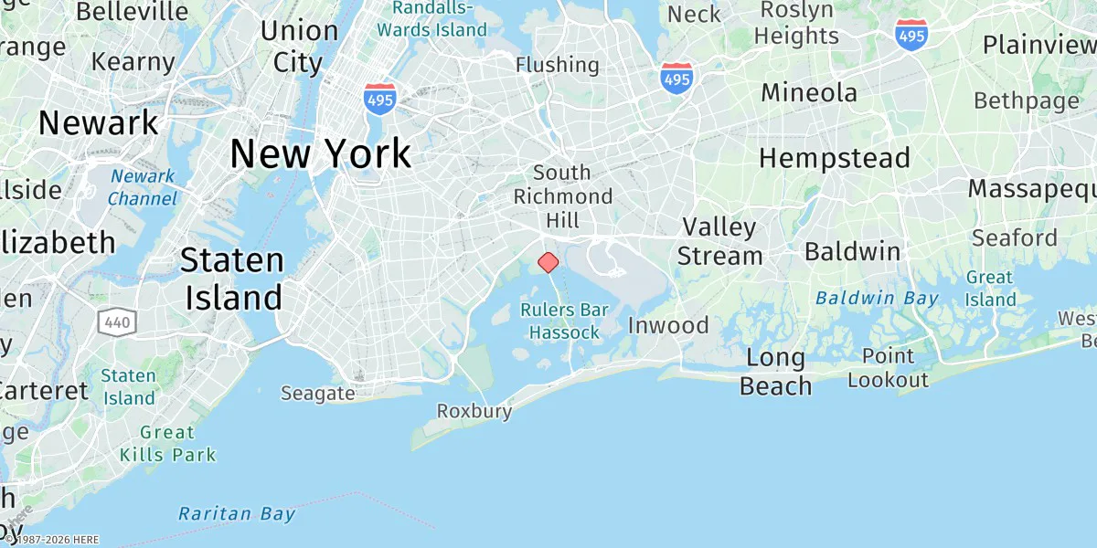 Map preview for North Channel Bridge, Grassy Bay