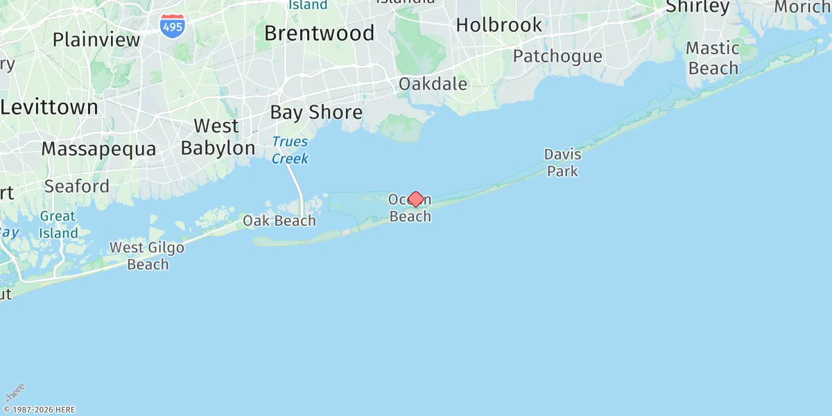 Map preview for Seaview Ferry Dock