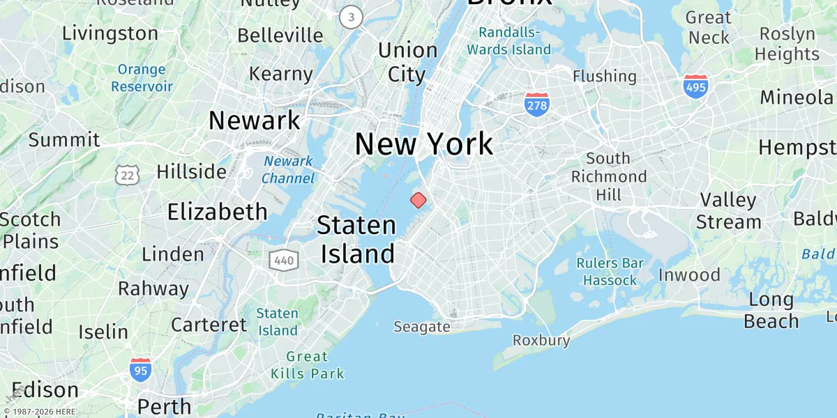 Map preview for Gowanus Bay