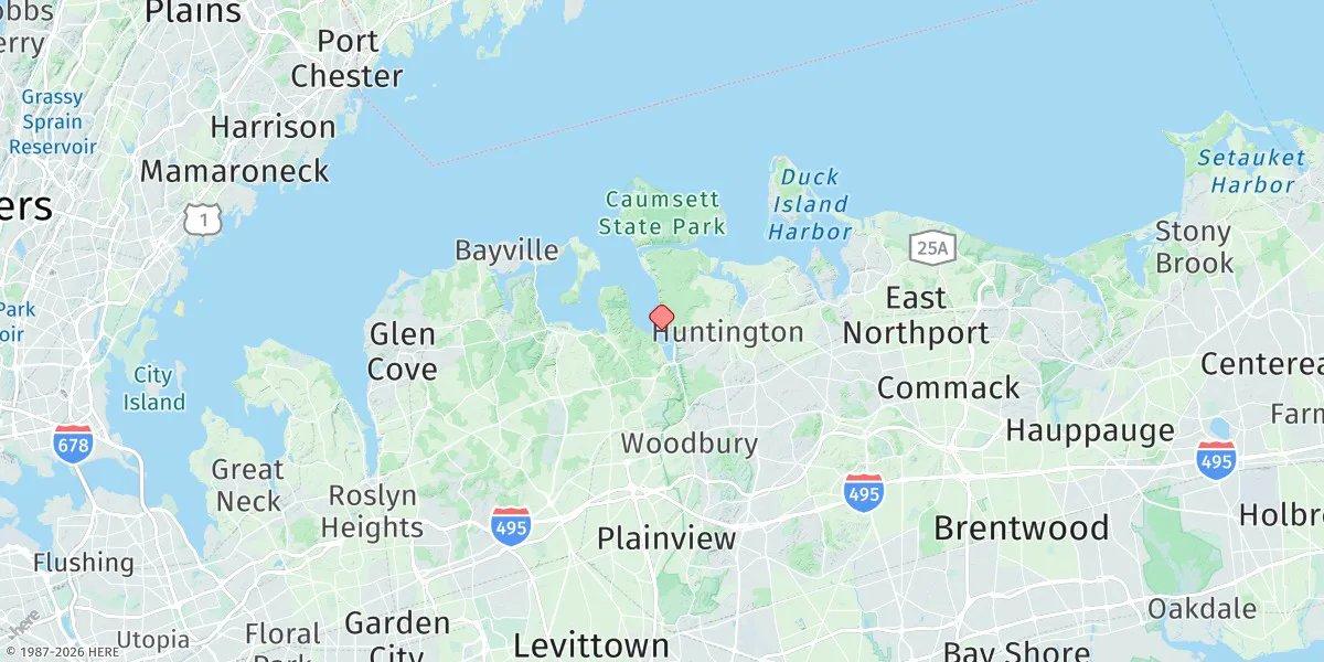 Map preview for Cold Spring Harbor
