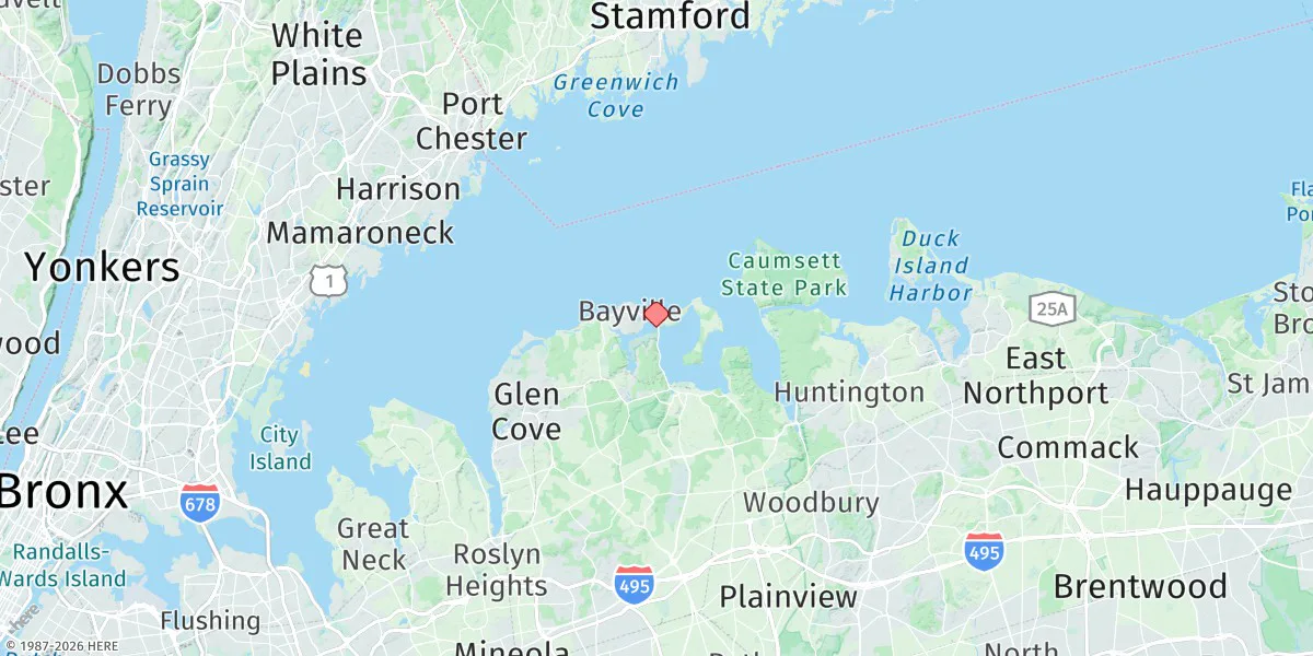 Map preview for Bayville Bridge