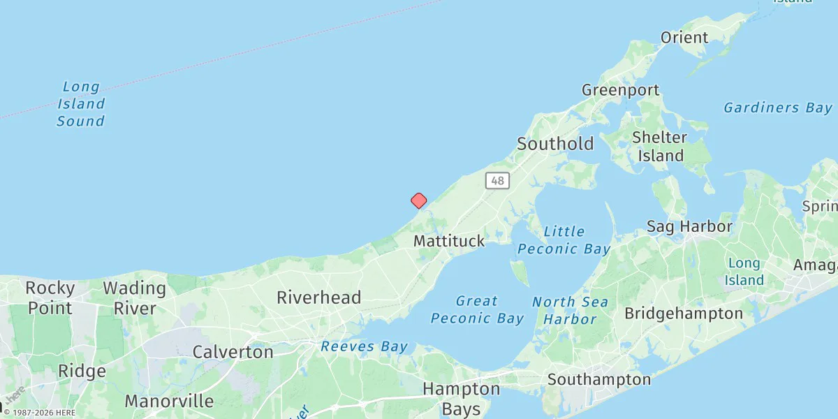 Map preview for Mattituck Inlet