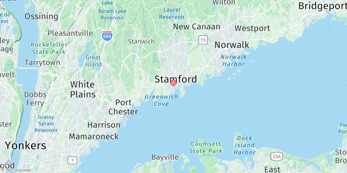 Map preview for Stamford