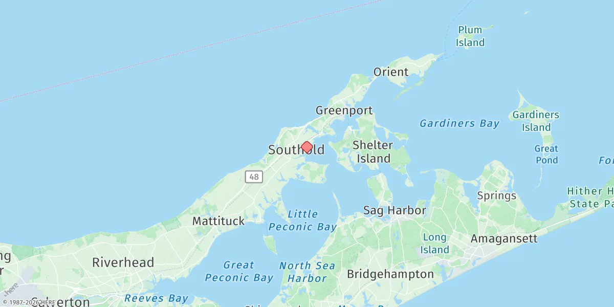 Map preview for Southold