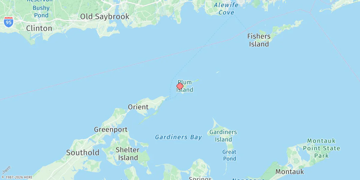 Map preview for Plum Gut Harbor, Plum Island