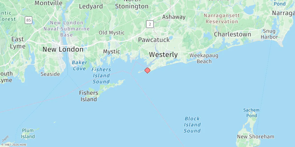 Map preview for Watch Hill Point