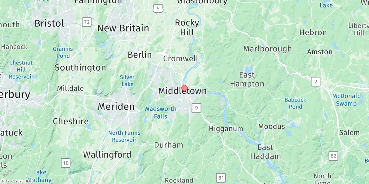 Map preview for Middletown