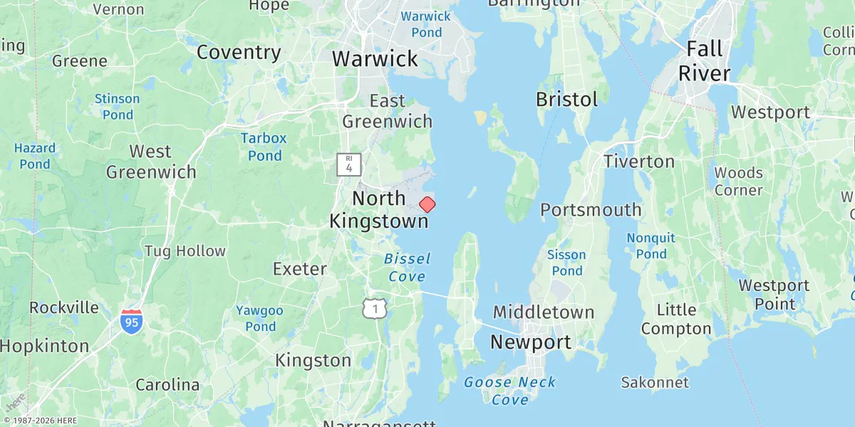 Map preview for Quonset Point