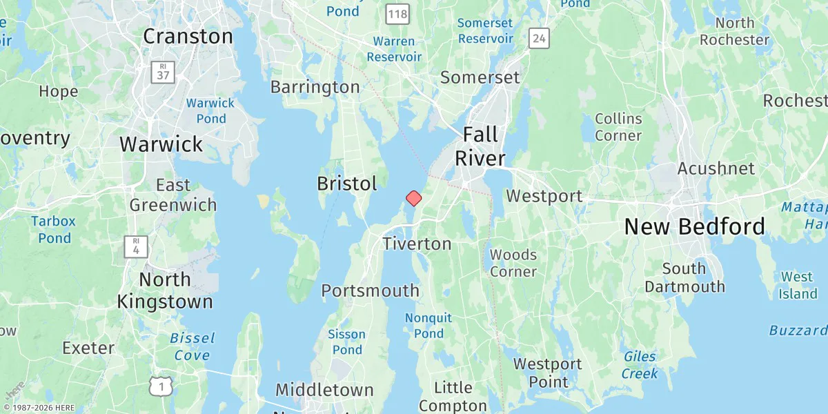 Map preview for North End, Bay Oil Pier
