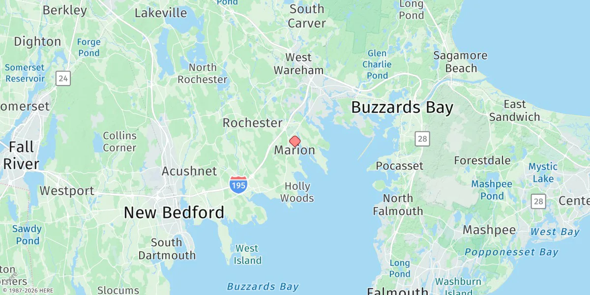 Map preview for Marion, Sippican Harbor