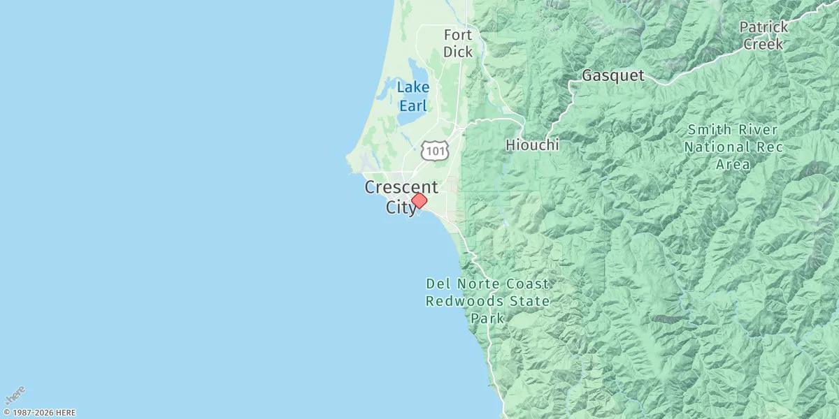 Map preview for Crescent City