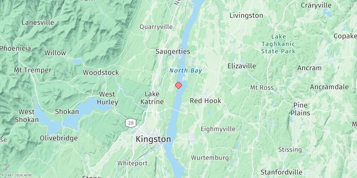 Map preview for Turkey Point, Hudson River