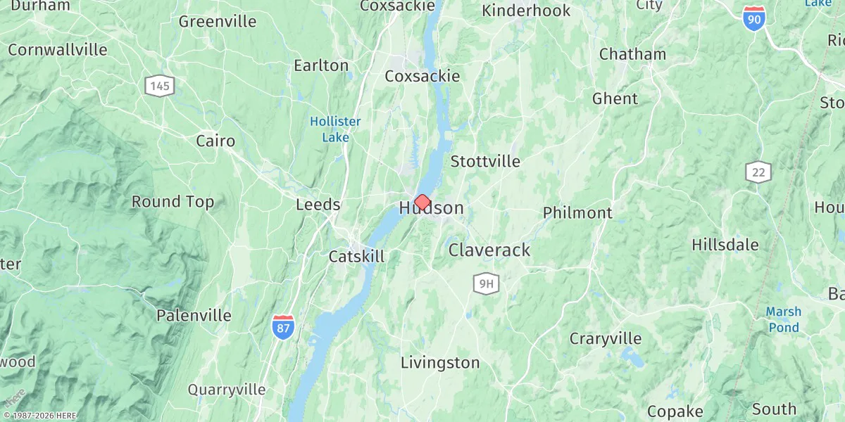 Map preview for Hudson