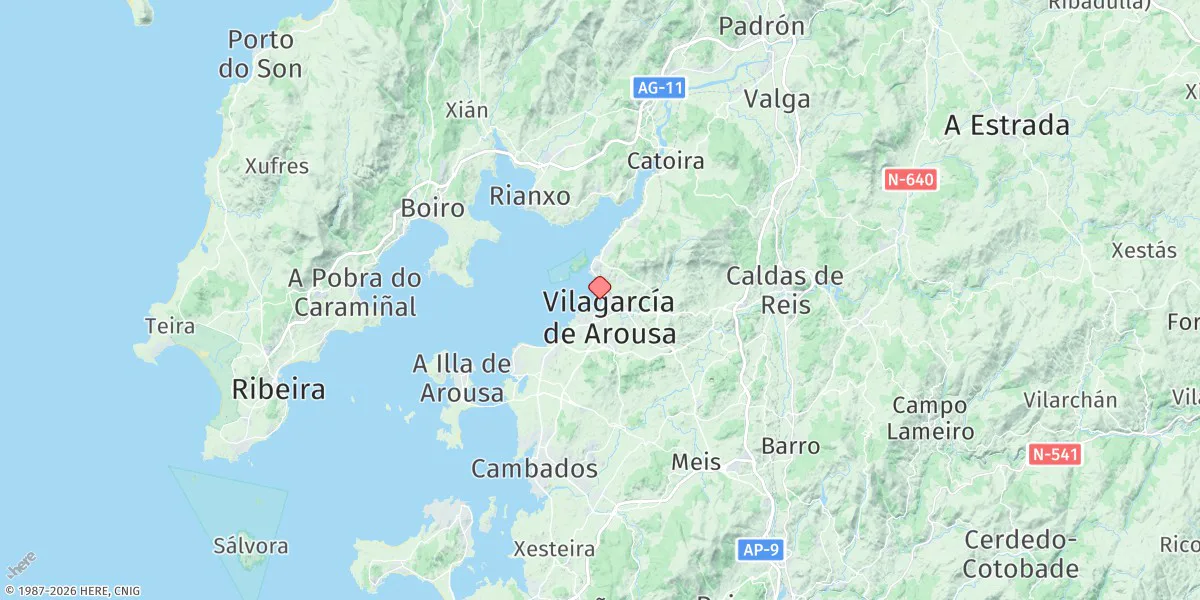 Map preview for VillagarcΓa