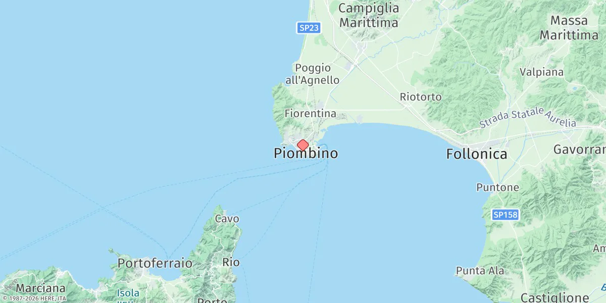 Map preview for Piombino