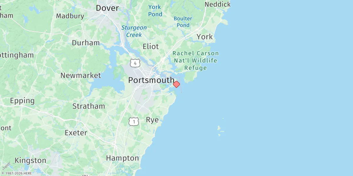 Map preview for Jaffrey Point