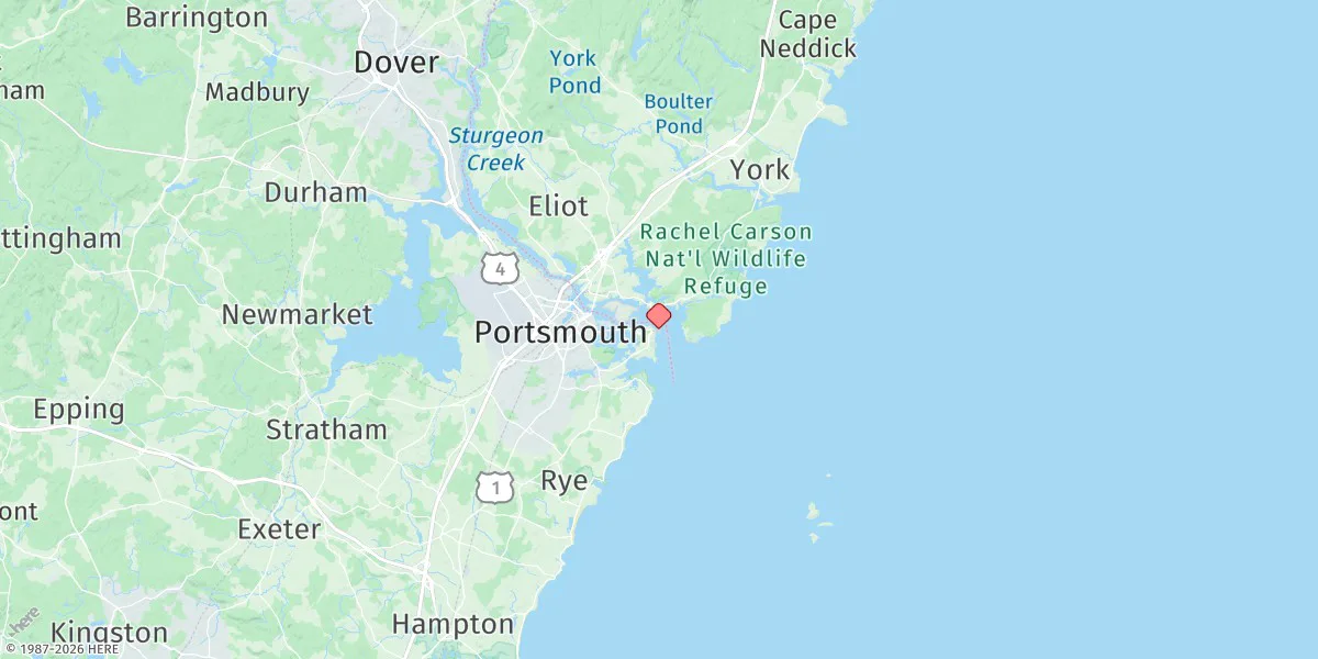 Map preview for Fort Point
