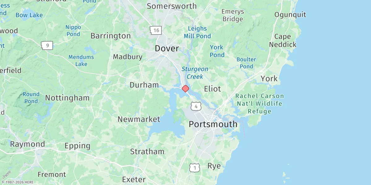 Map preview for Dover Point