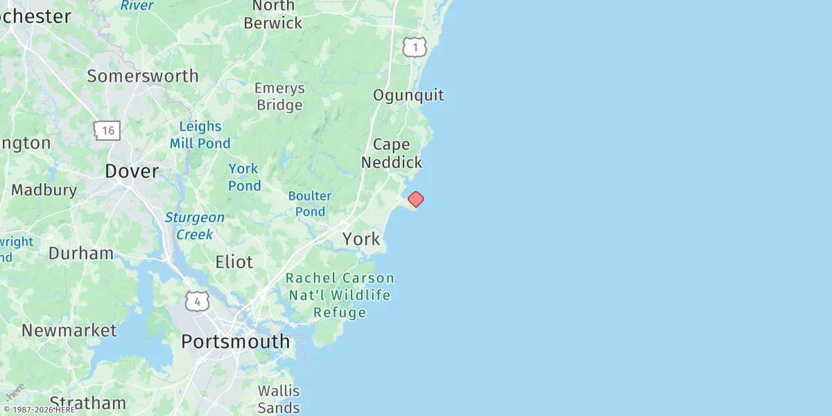 Map preview for Cape Neddick