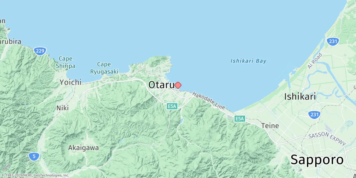 Map preview for Otaru