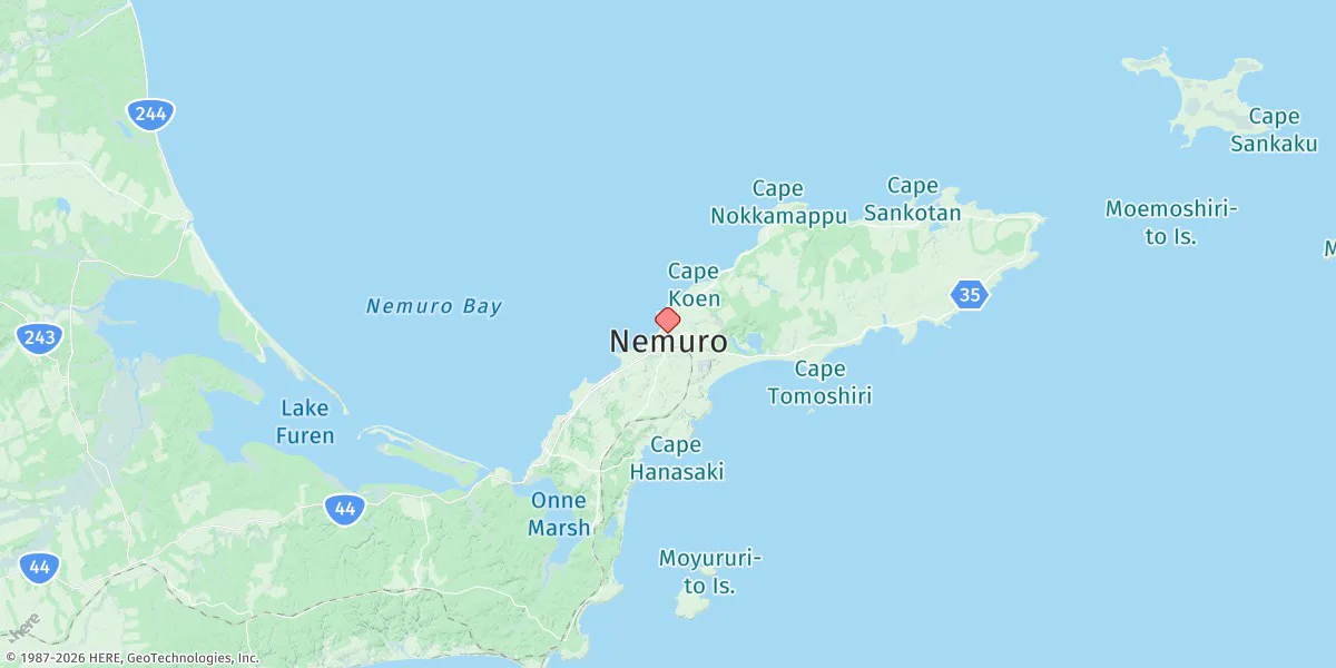 Map preview for Nemuro Ko