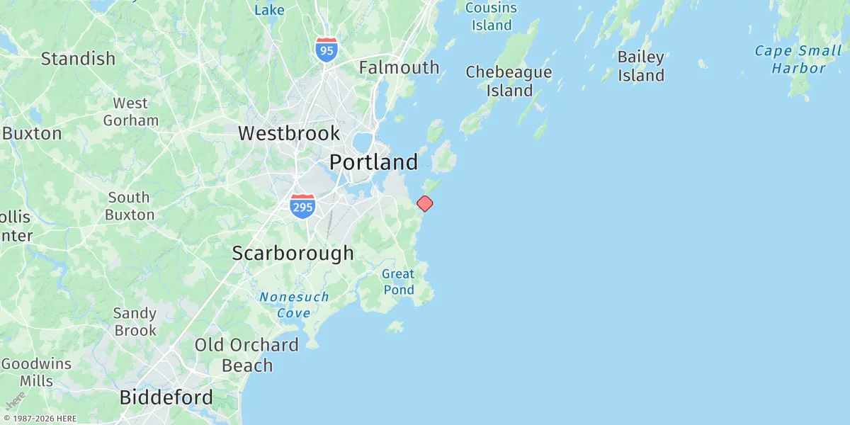 Map preview for Portland Head Light