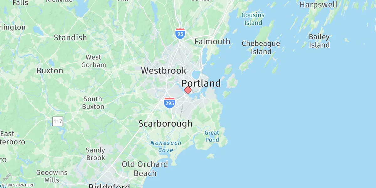 Map preview for Fore River