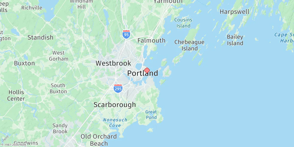 Map preview for Portland