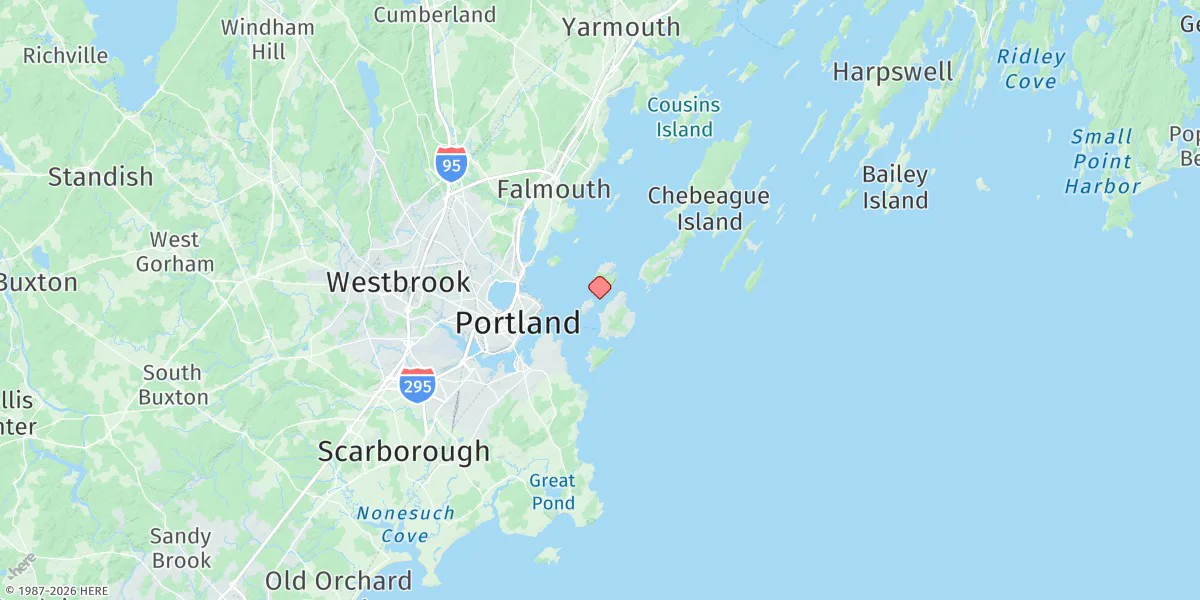 Map preview for Great Diamond Island