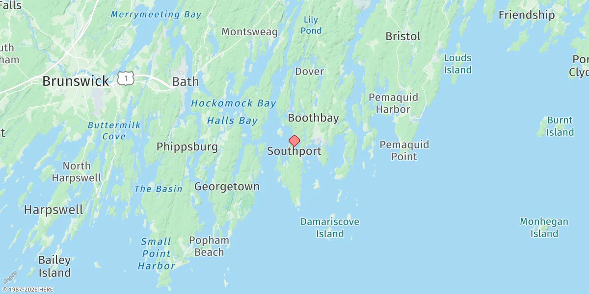Map preview for Southport, Townsend Gut