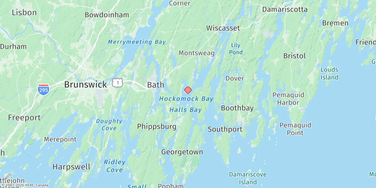 Map preview for Phipps Point, Back River