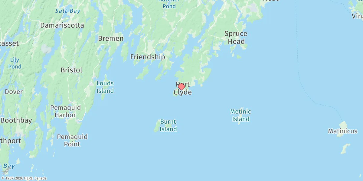 Map preview for Port Clyde